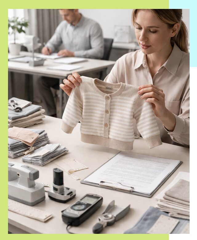 Сертификация детской одежды и текстильных изделий в Балахне