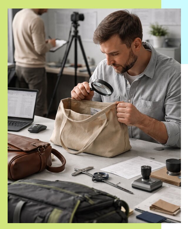 Сертификация сумок в Балахне, оформление и получение сертификатов