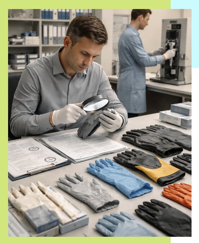 Сертификация перчаток и средств защиты продукции в Балахне