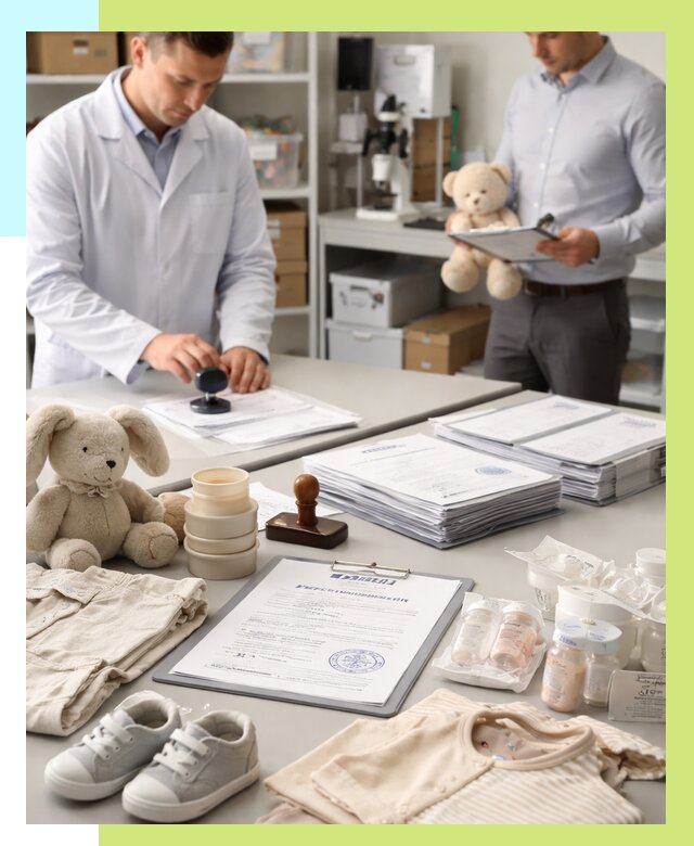 Сертификация детских товаров в Балахне от 15672 р. | Алешин-Блх