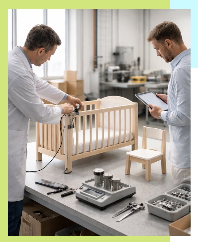 Сертификация детской мебели и проверка безопасности в Балахне