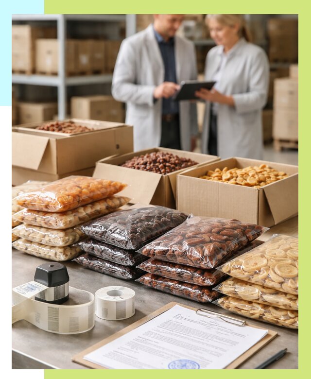 Сертификация сухофруктов в Балахне от 12538 р. | Алешин-Блх под ключ