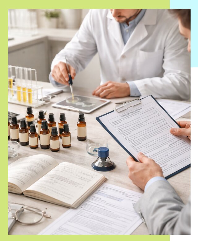 Сертификация эфирных масел и документация качества в Балахне