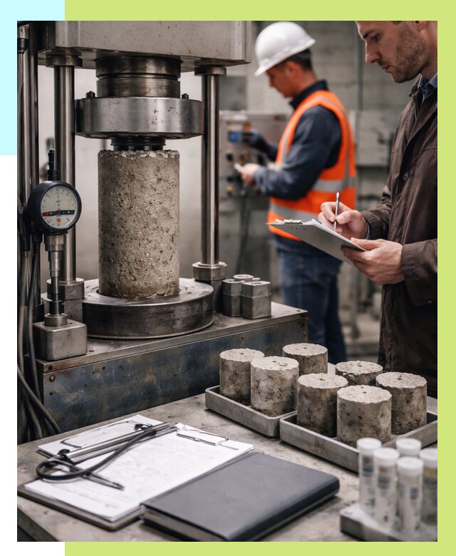 Сертификация бетона в Балахне от 31344 р. сертификат | Алешин-Блх