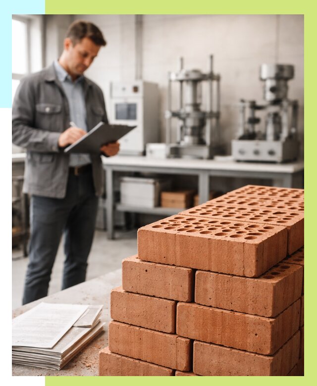 Сертификация кирпича в Балахне от 15672 р. | Алешин-Блх под ключ