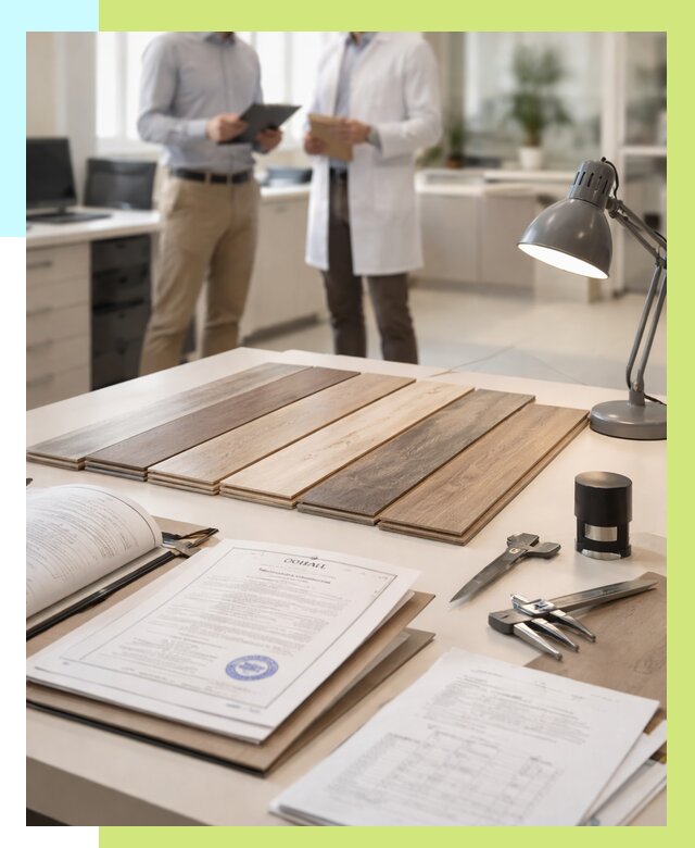 Сертификация ламината в Балахне от 18806 р. под ключ | Алешин-Блх