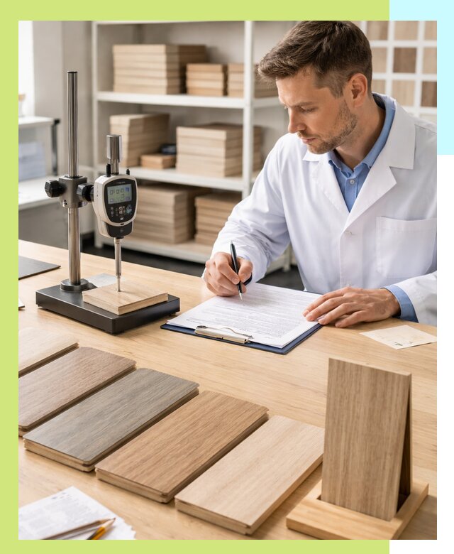 Сертификация ламината с испытаниями и оформлением документов в Балахне