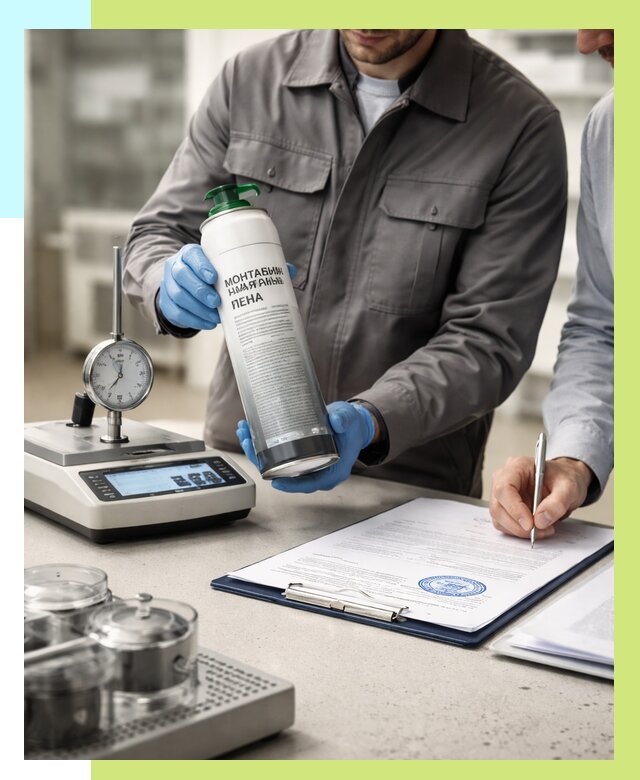 Сертификация монтажной пены в Балахне от 15672 р. | Алешин-Блх