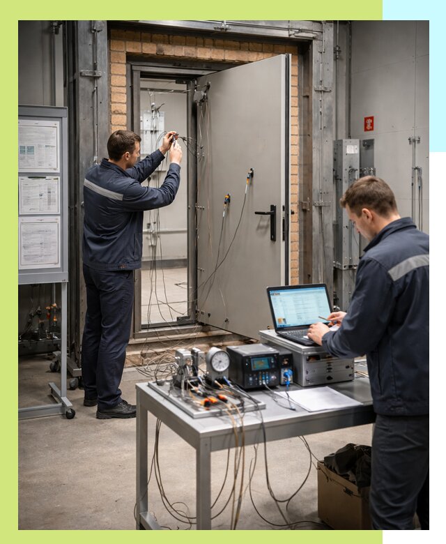 Сертификация противопожарных дверей в Балахне по ГОСТ и ТР