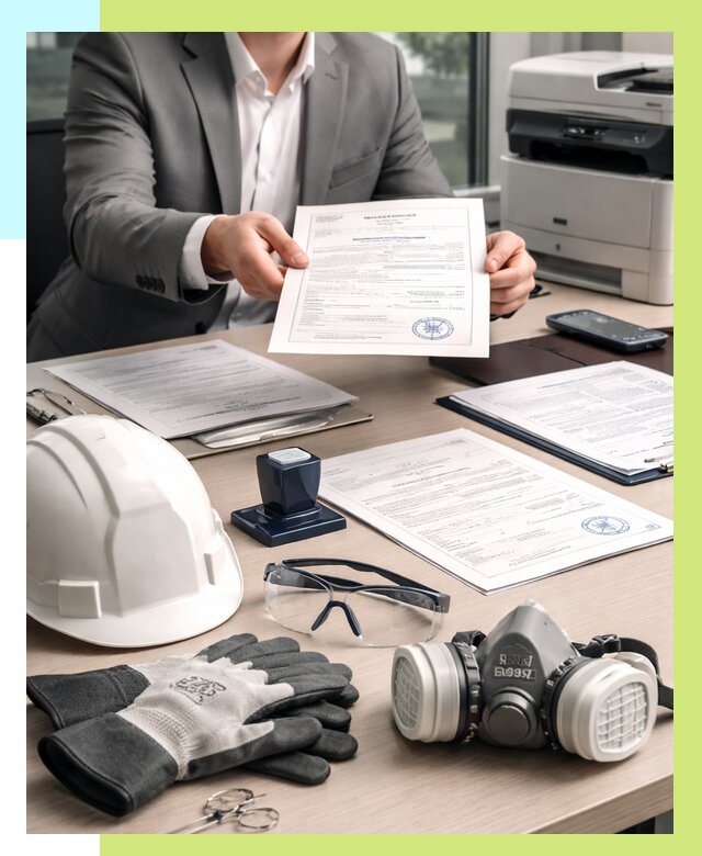 Сертификация СИЗ в Балахне от 15672 р. | Алешин-Блх оформить