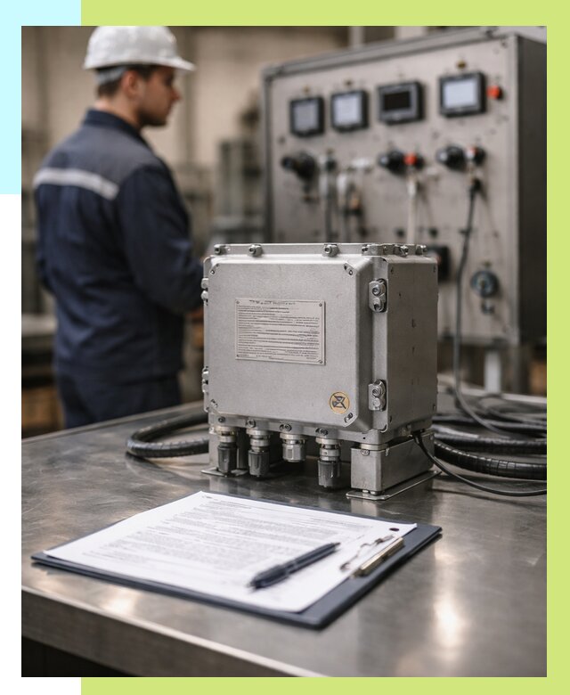 Сертификация взрывозащищенного оборудования в Балахне от 36568 р. | Алешин-Блх