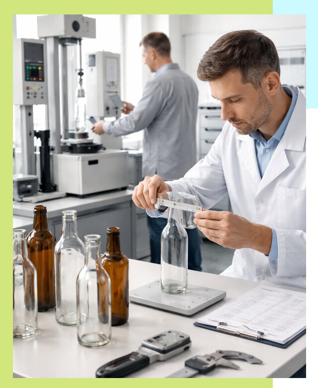 Сертификация стеклянных бутылок и сопутствующей упаковки в Балахне