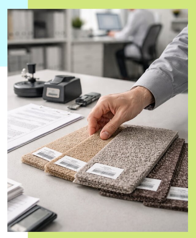 Сертификация ковролина в Балахне от 15672 р., Алешин-Блх