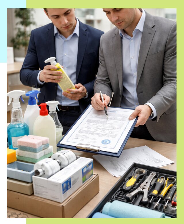 Сертификация хозяйственных товаров в Балахне, от 18806 р. |Алешин-Блх