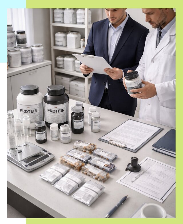 Сертификация спортивного питания в Балахне от 15672 р., Алешин-Блх