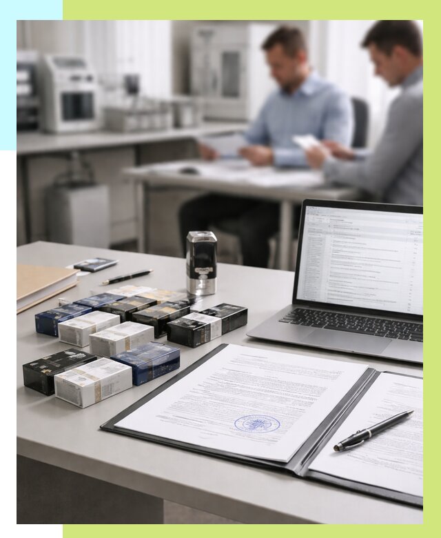 Сертификация сигарет под ключ в Балахне от 47016 р. | Алешин-Блх