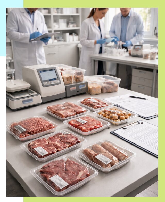 Сертификация мясной продукции в Балахне от 20896 р. | Алешин-Блх