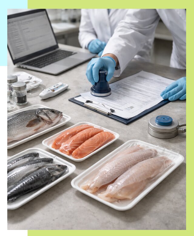 Сертификация рыбы и сертификат в Балахне от 15672 р. | Алешин-Блх