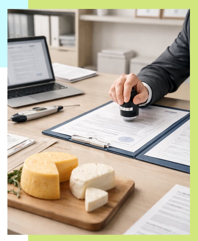 Сертификация сыров в Балахне от 15672 р | Сертификат на сыр Алешин-Блх