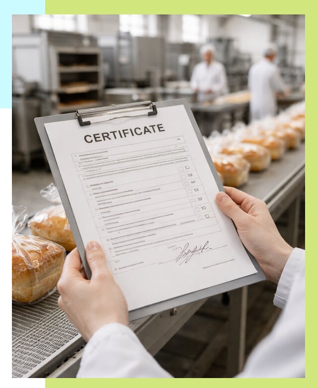 Сертификация хлеба, ТУ и декларация в Балахне от 12538 р. | Алешин-Блх