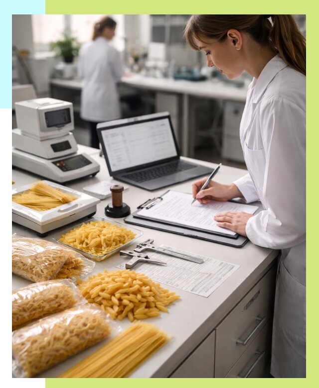 Сертификация макаронных изделий в Балахне от 15672 р. | Алешин-Блх