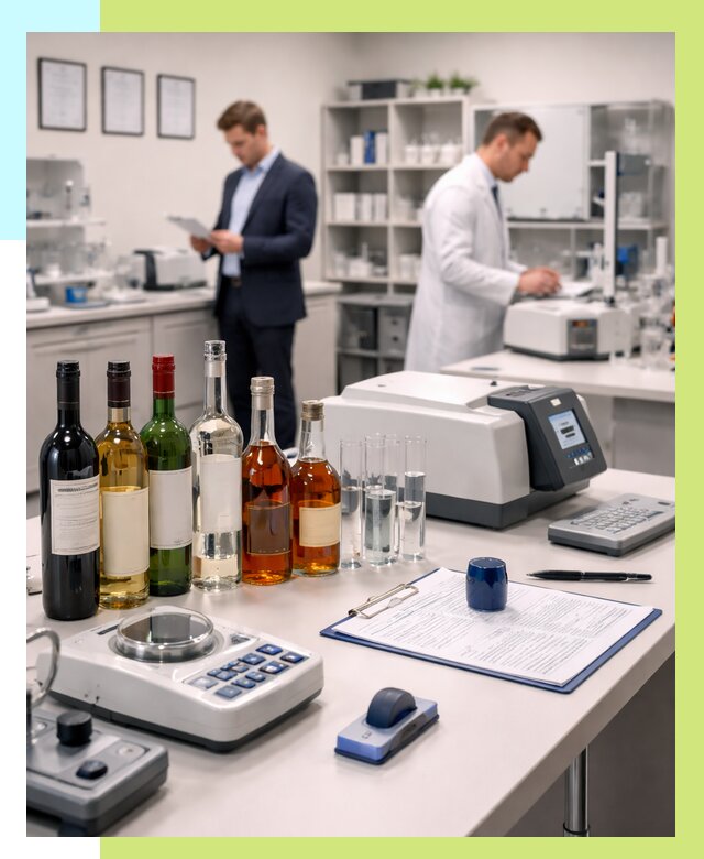 Сертификация алкогольной продукции в Балахне от 26120 р. | Алешин-Блх