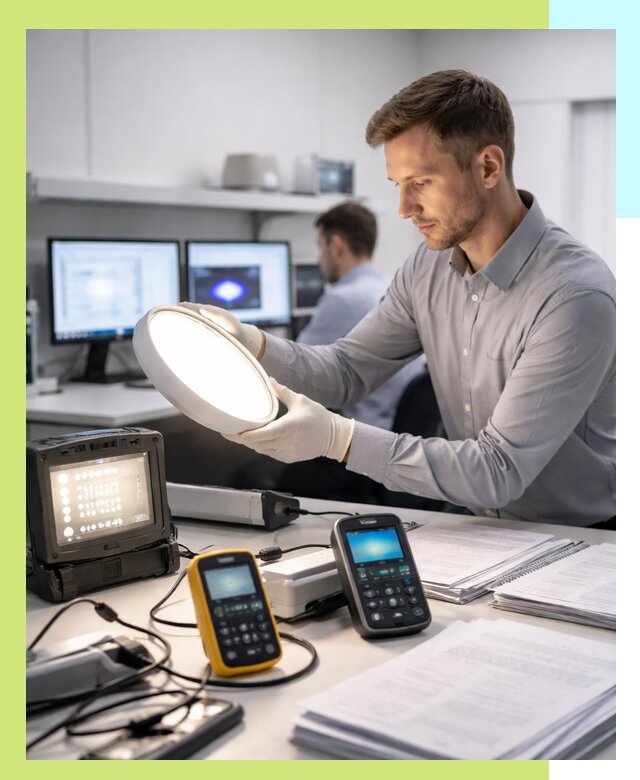 Сертификация светильников в Балахне: испытания и оформление