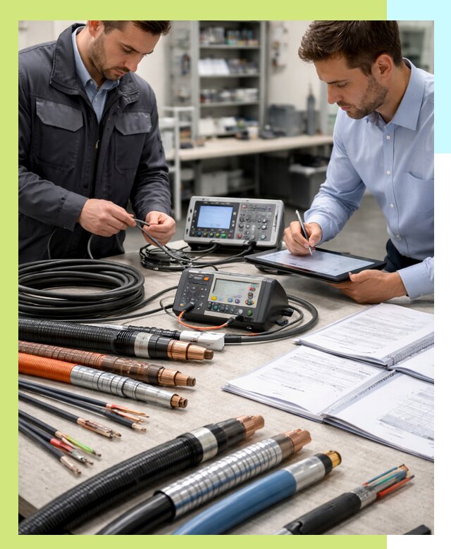 Сертификация кабеля и электропроводки в Балахне под ключ