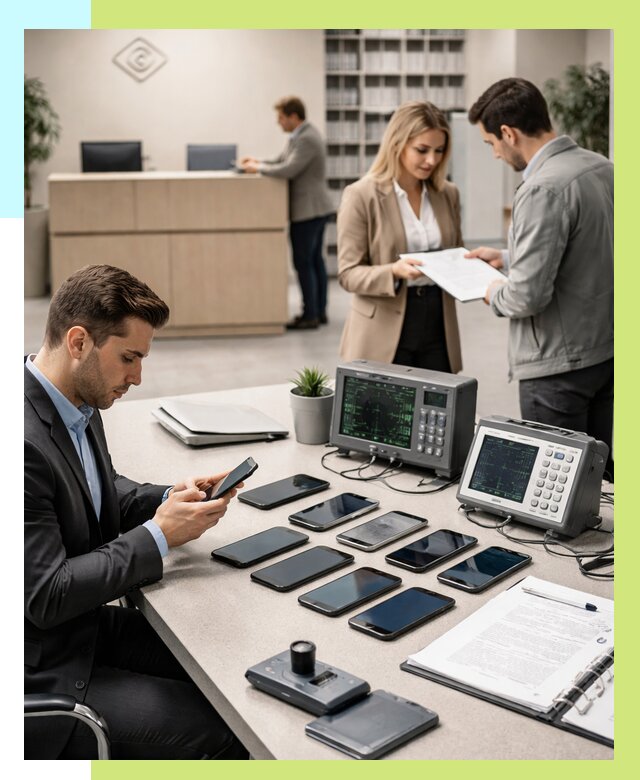 Сертификация телефонов в Балахне от 26120 р. под ключ | Алешин-Блх