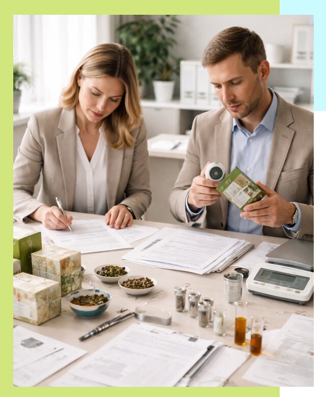 Разработка ТУ на чай и маркировку продукции в Балахне