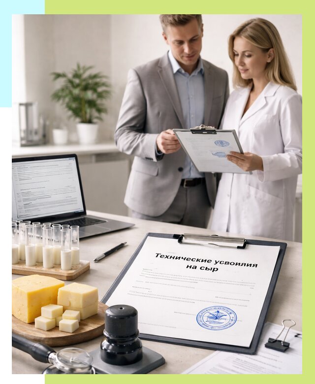 ТУ на сыры в Балахне срочно от 12538 р. — оформление | Алешин-Блх