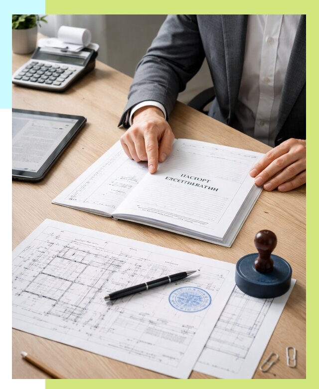 Паспорт эксплуатации в Балахне под ключ от 4702 р. Алешин-Блх