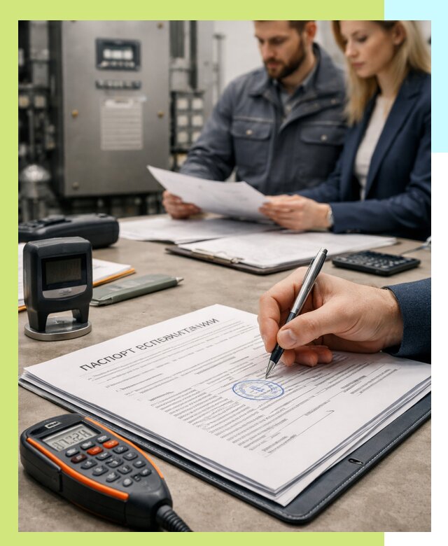 Оформление паспорта эксплуатации оборудования в Балахне