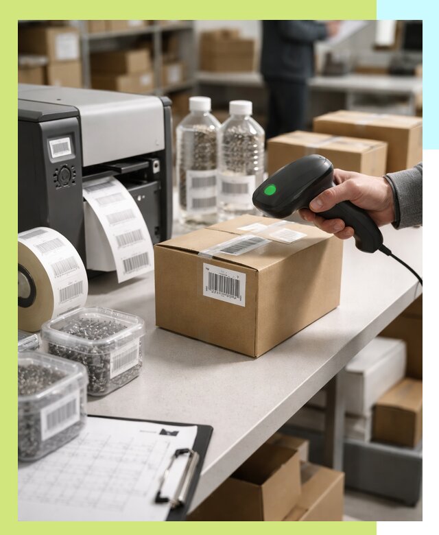 Штрихкодирование продукции и маркировка для продажи в Балахне