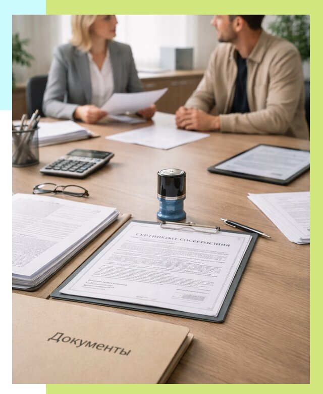 Сертификат соответствия на продукцию в Балахне от 15672 р.|Алешин-Блх