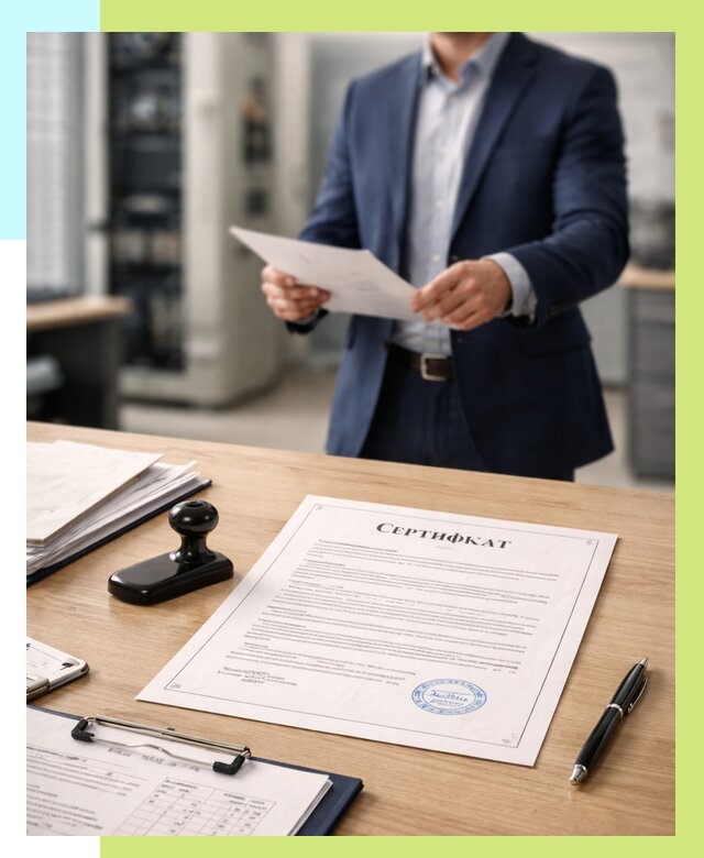 Сертификат на оборудование в Балахне от 15672 р. | Алешин-Блх