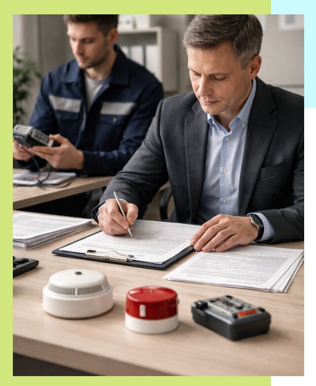 Получение добровольного пожарного сертификата в Балахне