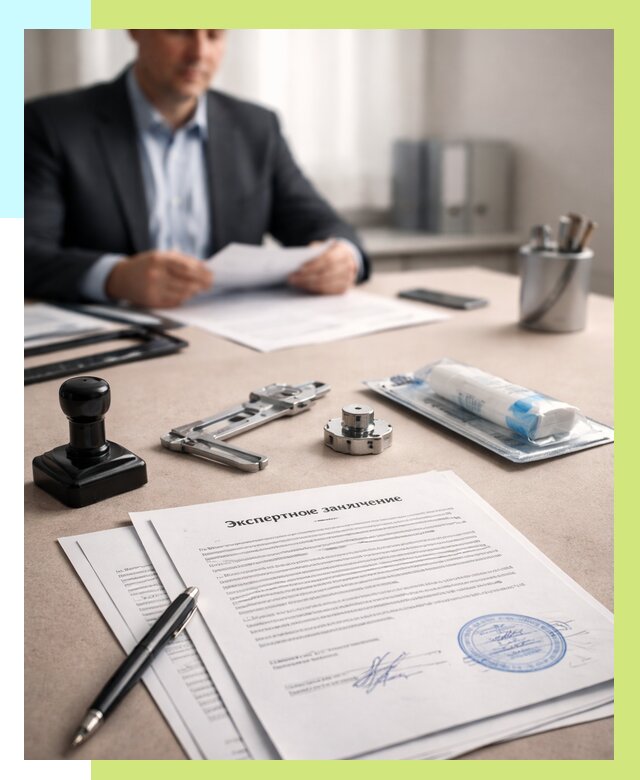 Экспертное заключение на продукцию в Балахне от 8881 р. | Алешин-Блх