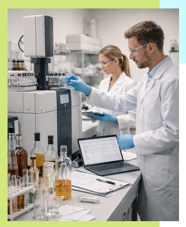 Выдача заключения о спиртосодержании продукции в Балахне