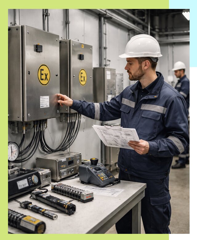 Сертификат взрывозащиты промышленного оборудования в Балахне