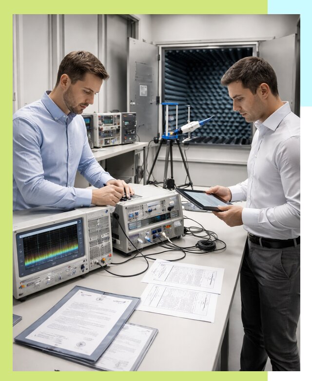 Оформление и выдача сертификата ЭМС для продукции в Балахне