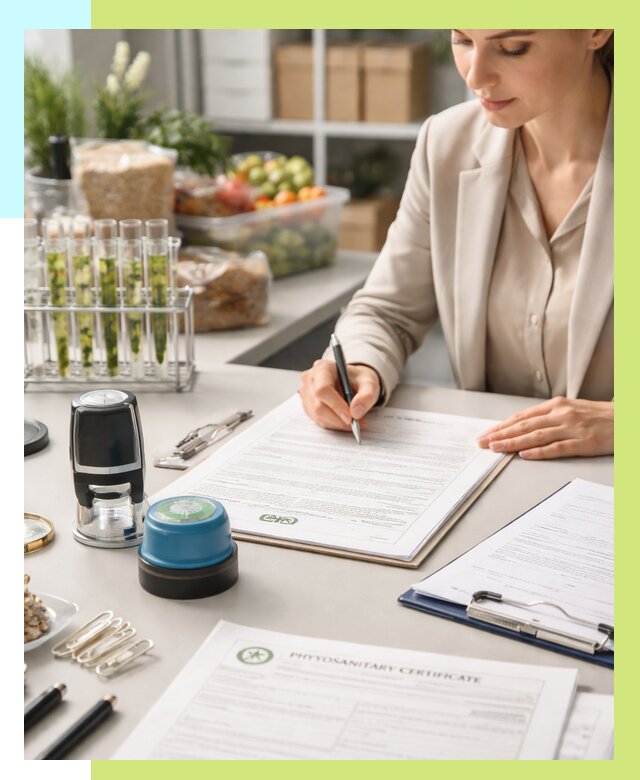 Фитосанитарный сертификат оформить в Балахне от 4702 р. | Алешин-Блх