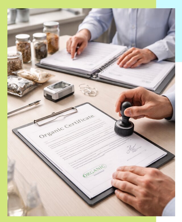 Получение органик сертификата для продукции в Балахне