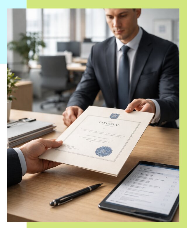 Сертификат ISO 30301 в Балахне от 36568 р. | Алешин-Блх - под ключ