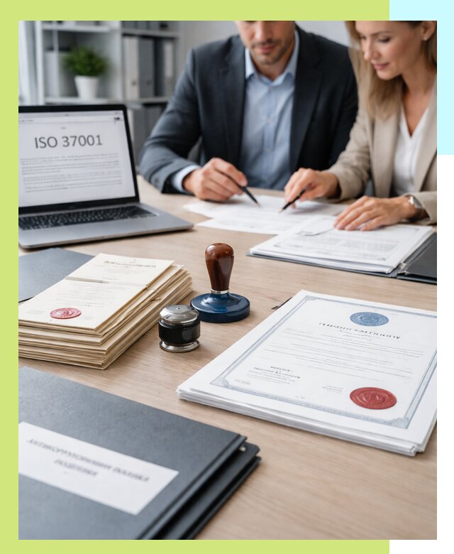 Получение сертификата ISO 37001 по системе борьбы с коррупцией в Балахне