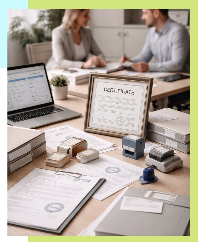 Сертификация компании в Балахне от 47016 р. | Алешин-Блх — заказ